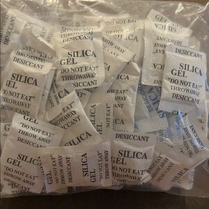 Silica Gel Desiccant Packets